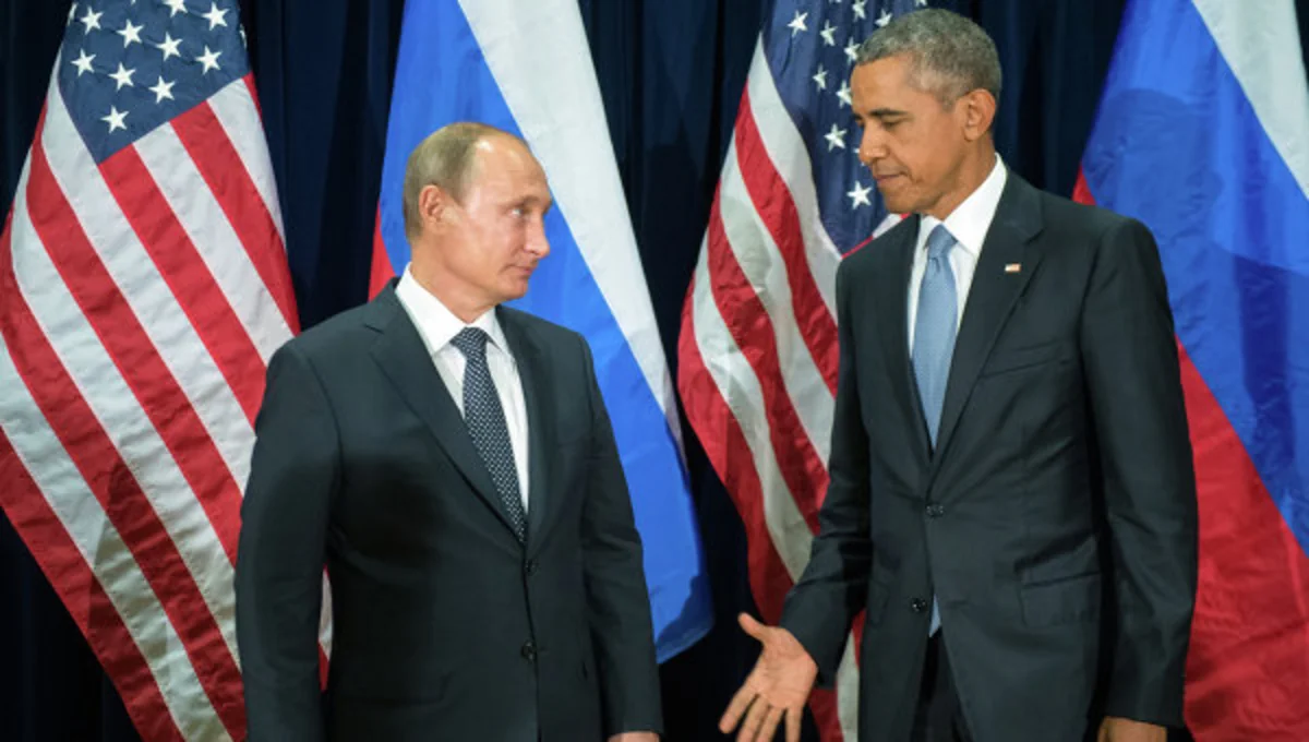 Путин и Обама проводят встречу в рамках климатической конференции в Париже