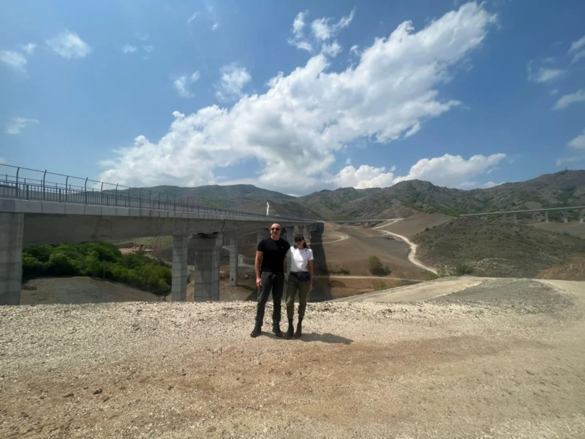 Mehriban Əliyeva Şuşa yolundan paylaşım edib