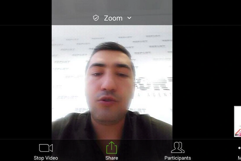 Report's chief editor gave online lecture to Ukrainian students