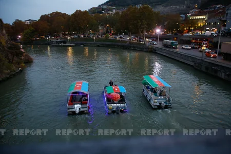 Tbilisidə Azərbaycanın Zəfər Günü aksiyalarla qeyd olunub