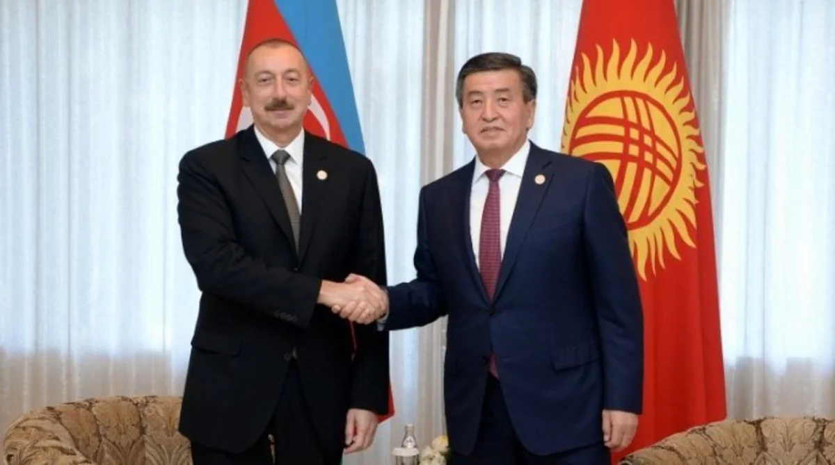 Президент Кыргызской Республики поздравил президента Азербайджана
