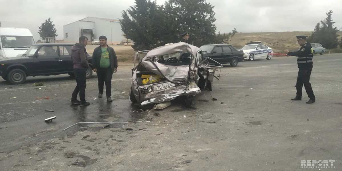 Tovuzda zəncirvari yol qəzası baş verib, 5 nəfər xəsarət alıb - FOTO - VİDEO - YENİLƏNİB
