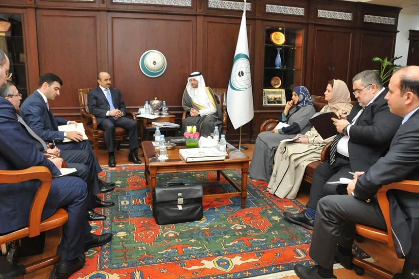 Azerbaijani President's Assistant meets OIC Secretary General