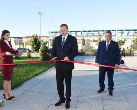 ​Zaqatalada Heydər Əliyev Mərkəzi açılıb