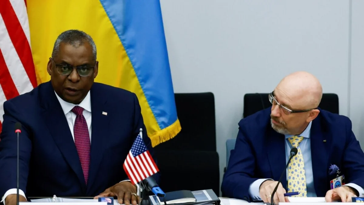 US and Ukrainian defense ministers hold meeting