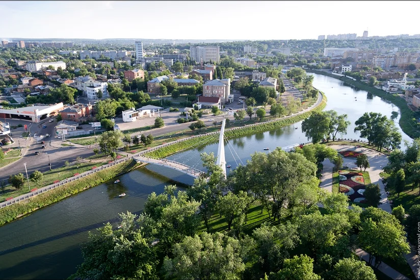В Харькове прошло мирное шествие в поддержку Азербайджана