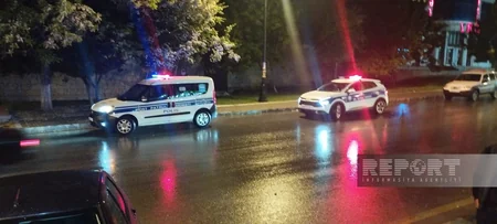 Şamaxıda piyadaları avtomobil vurub