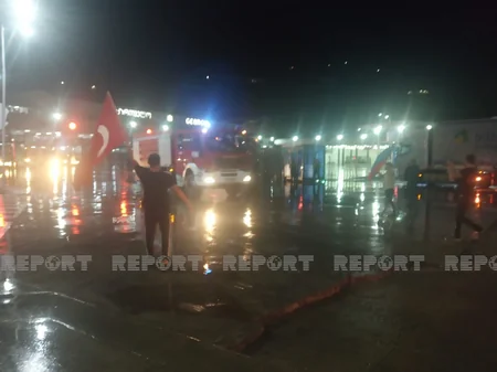 Azərbaycan yanğınsöndürənlərinin növbəti qrupu Türkiyəyə çatıb