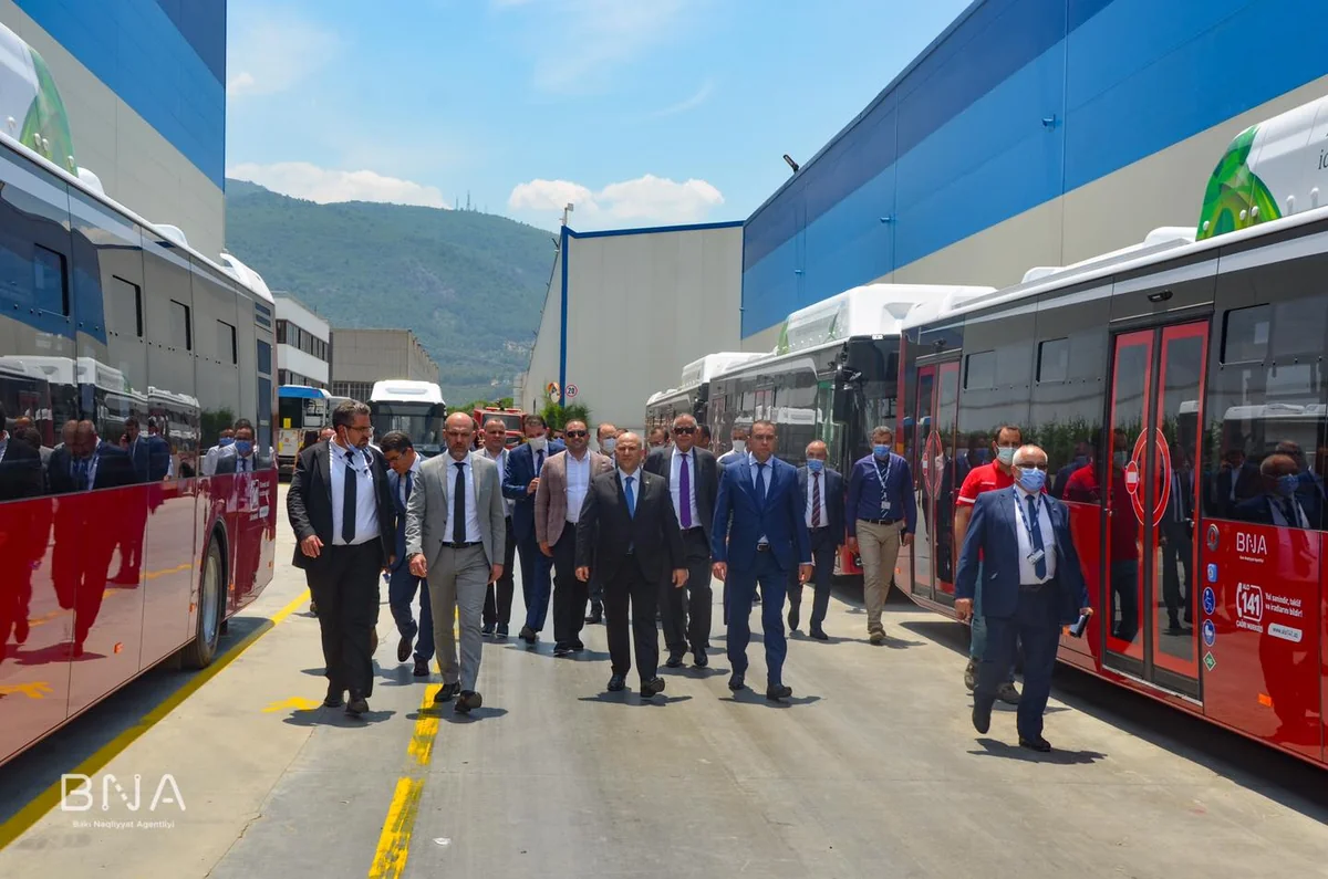 Bu il Bakıya gətiriləcək 320 sərnişin avtobusunun istehsalına başlanılır