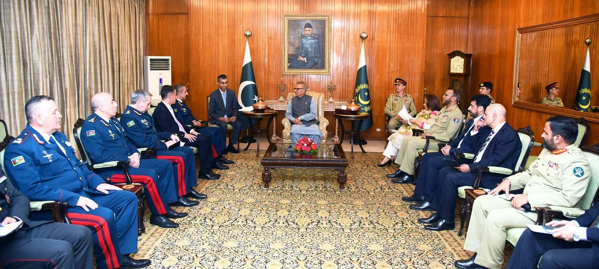 President: Pakistan stands for further enhancing of ties with Azerbaijan in diverse fields