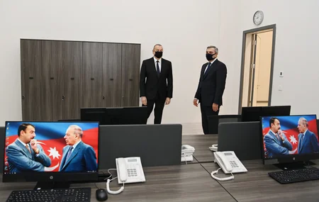 Ilham Aliyev attends opening of Citizen Reception Center of Presidential Administration 