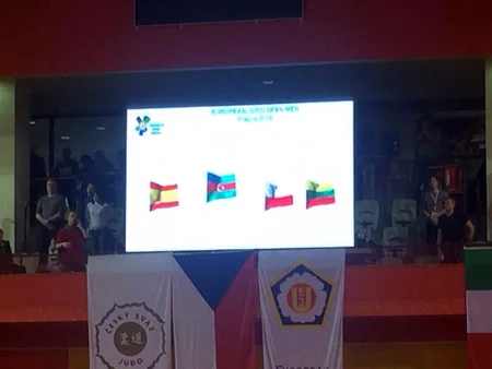 Azerbaijani judo fighters win 2 European medals