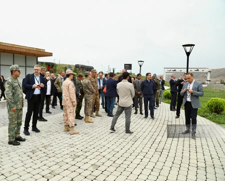 Members of diplomatic corps accredited in Azerbaijan arrive in Sugovushan