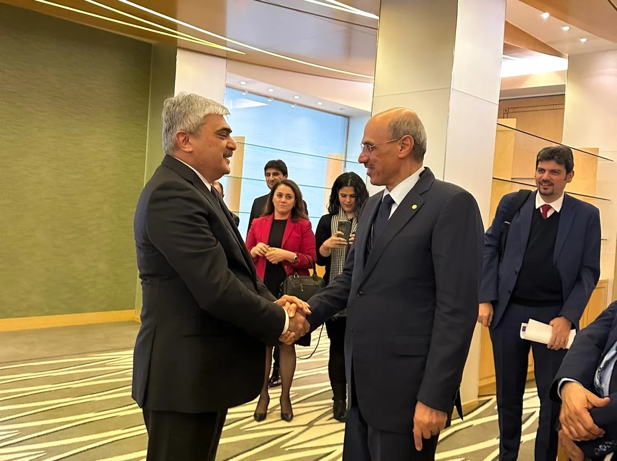 Samir Şərifov İslam İnkişaf Bankı Qrupunun prezidenti ilə görüşüb