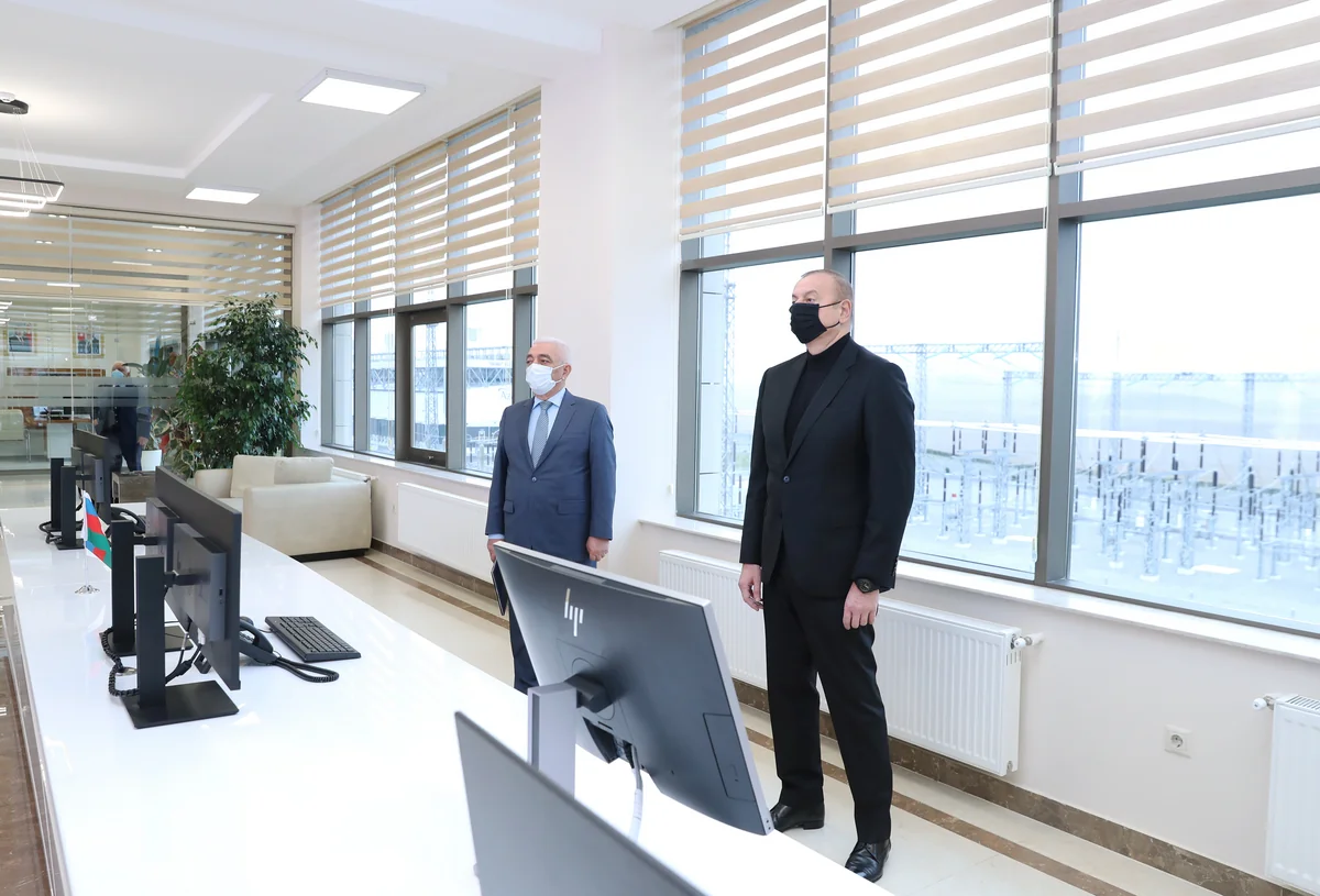 President Ilham Aliyev attends opening of Gobu energy hub