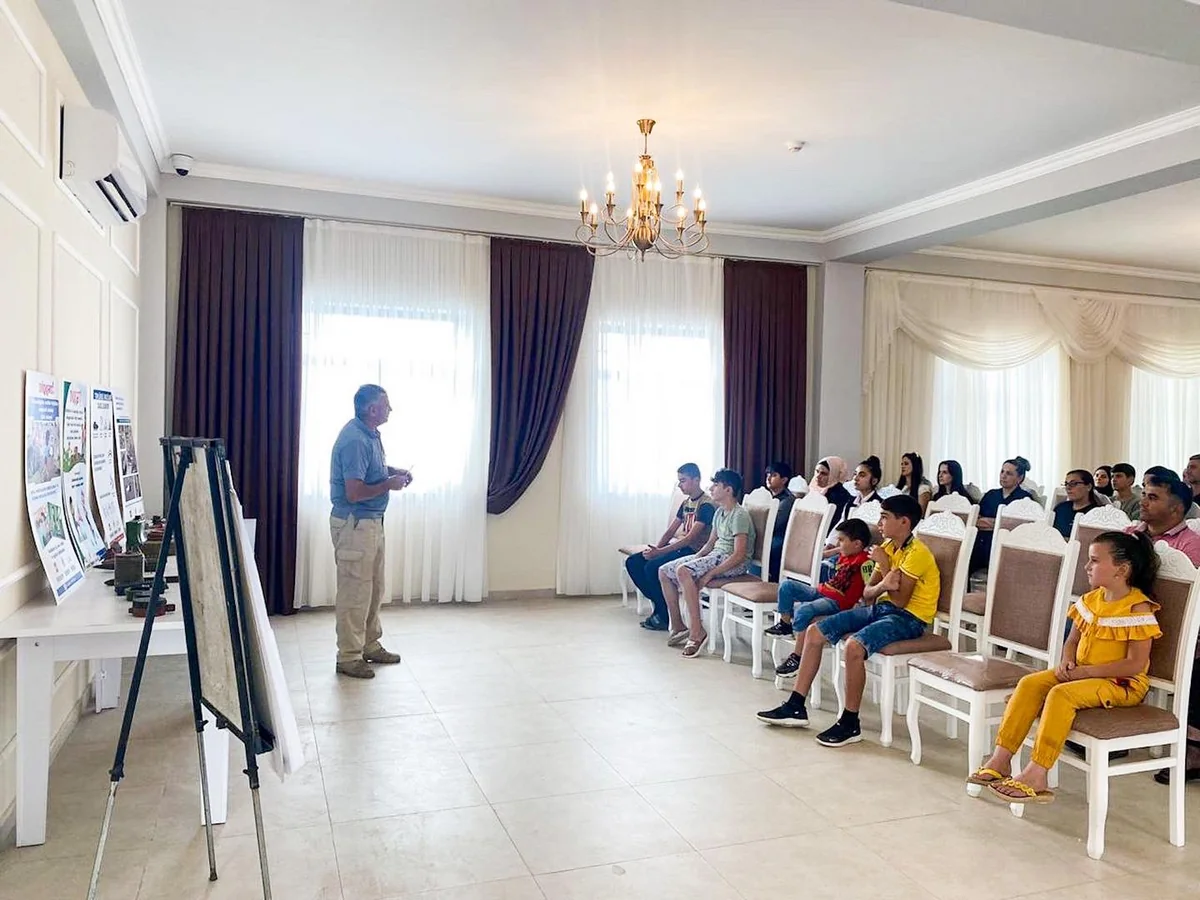 ANAMA Ağalıda mina təhlükəsizliyi ilə bağlı təlim keçib