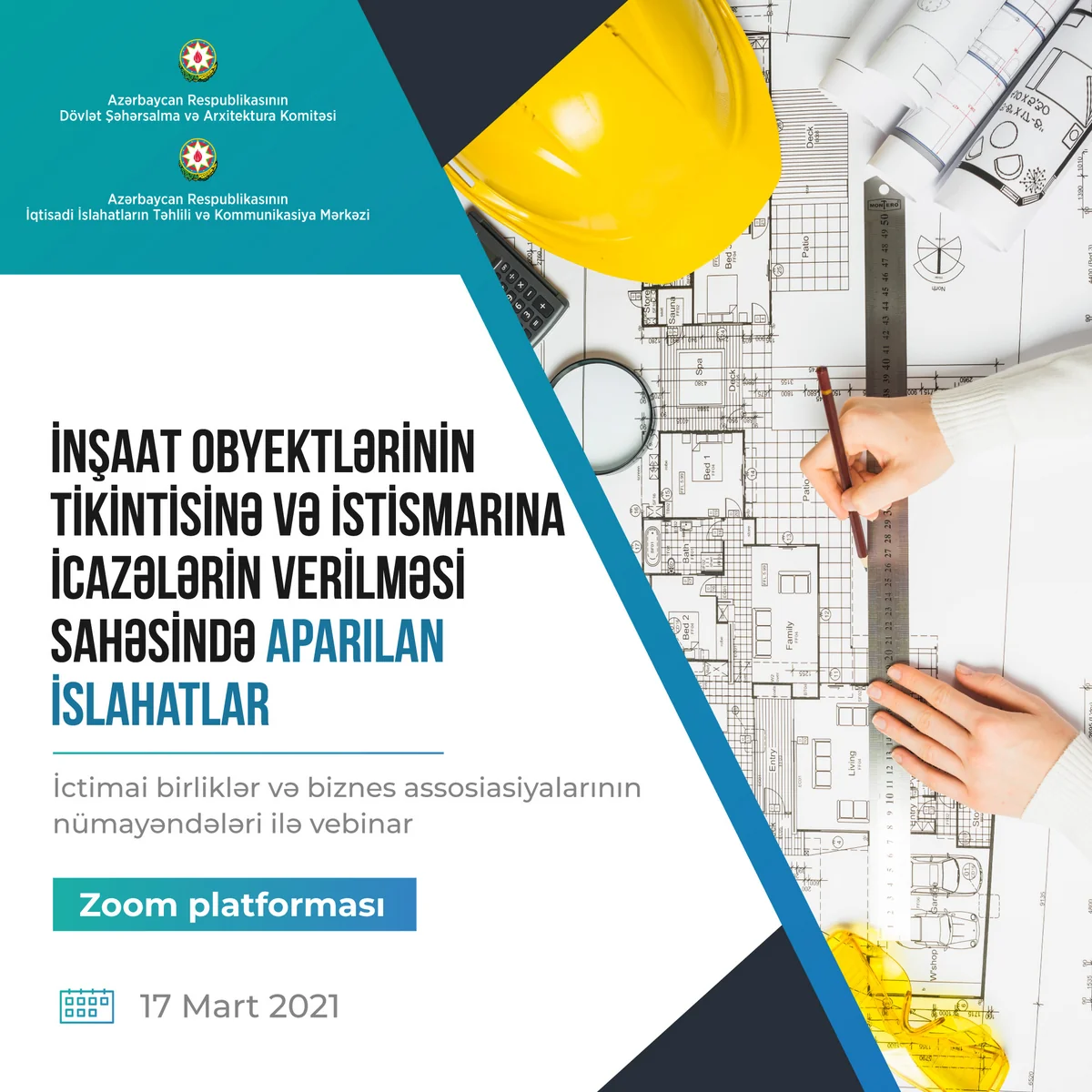 Tikintiyə və istismara icazə üzrə Bir pəncərə sistemi təkmilləşdiriləcək