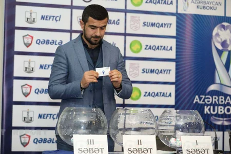 Azərbaycan Kubokunda yeni mövsümün püşkü atılıb