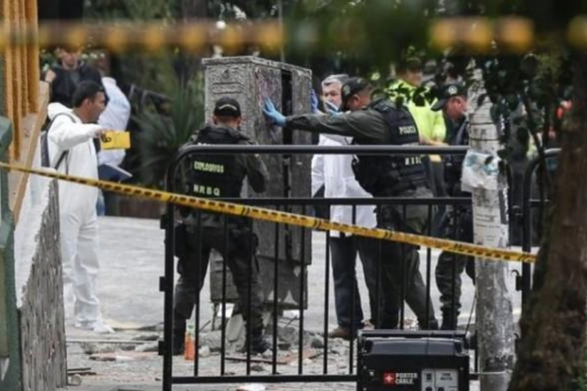 Kolumbiyanın polis idarəsində partlayış olub, onlarla insan yaralanıb