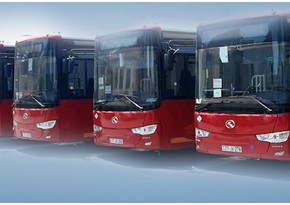 В Азербайджане на маршруте №525 запущены 10 автобусов китайского производства