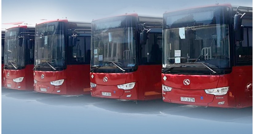 В Азербайджане на маршруте №525 запущены 10 автобусов китайского производства