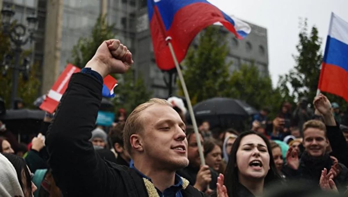 В России выросло количество протестных акций