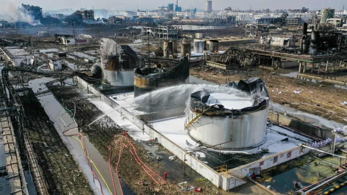 Eight people killed in factory explosion in China