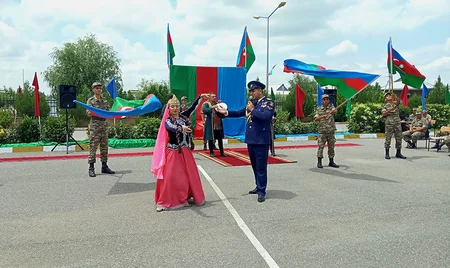 Raket və Artilleriya Qoşunlarının hərbi hissəsində tədbir keçirilib