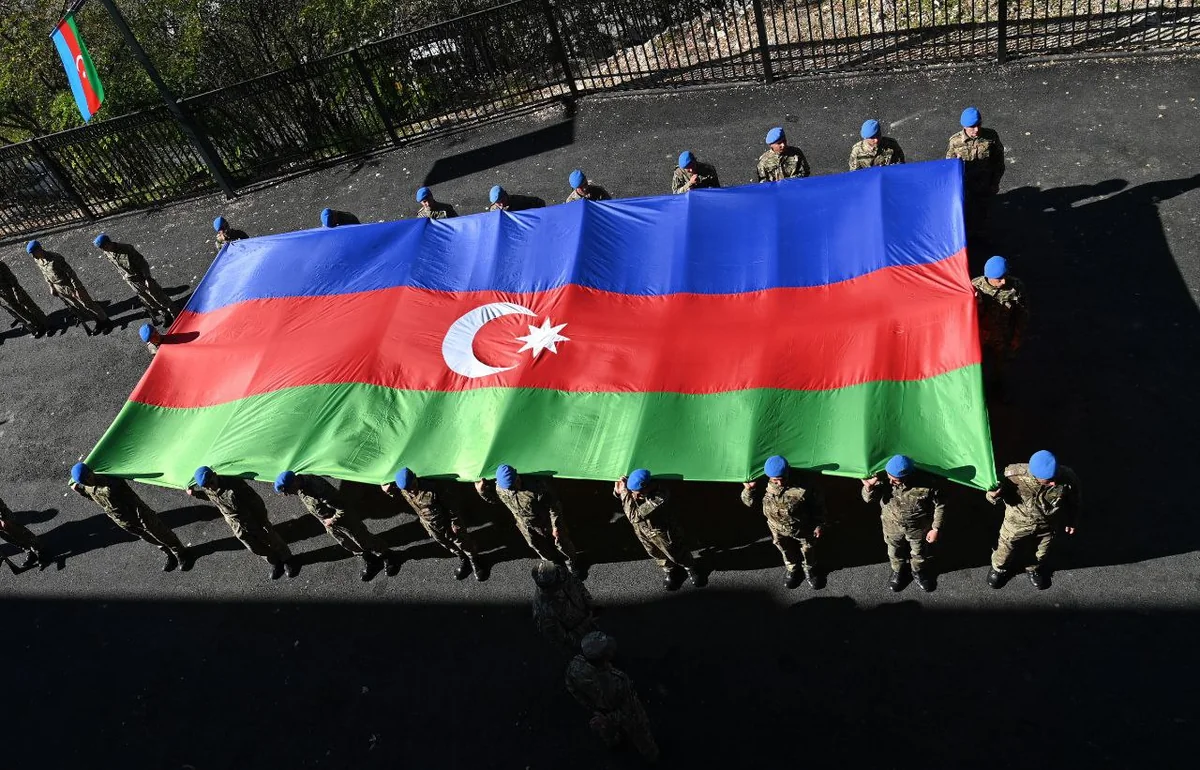 Laçında “Bayraq yürüşü” keçirilib