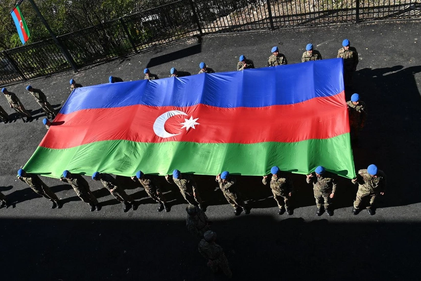 Flag Procession takes place in Azerbaijan’s Lachin