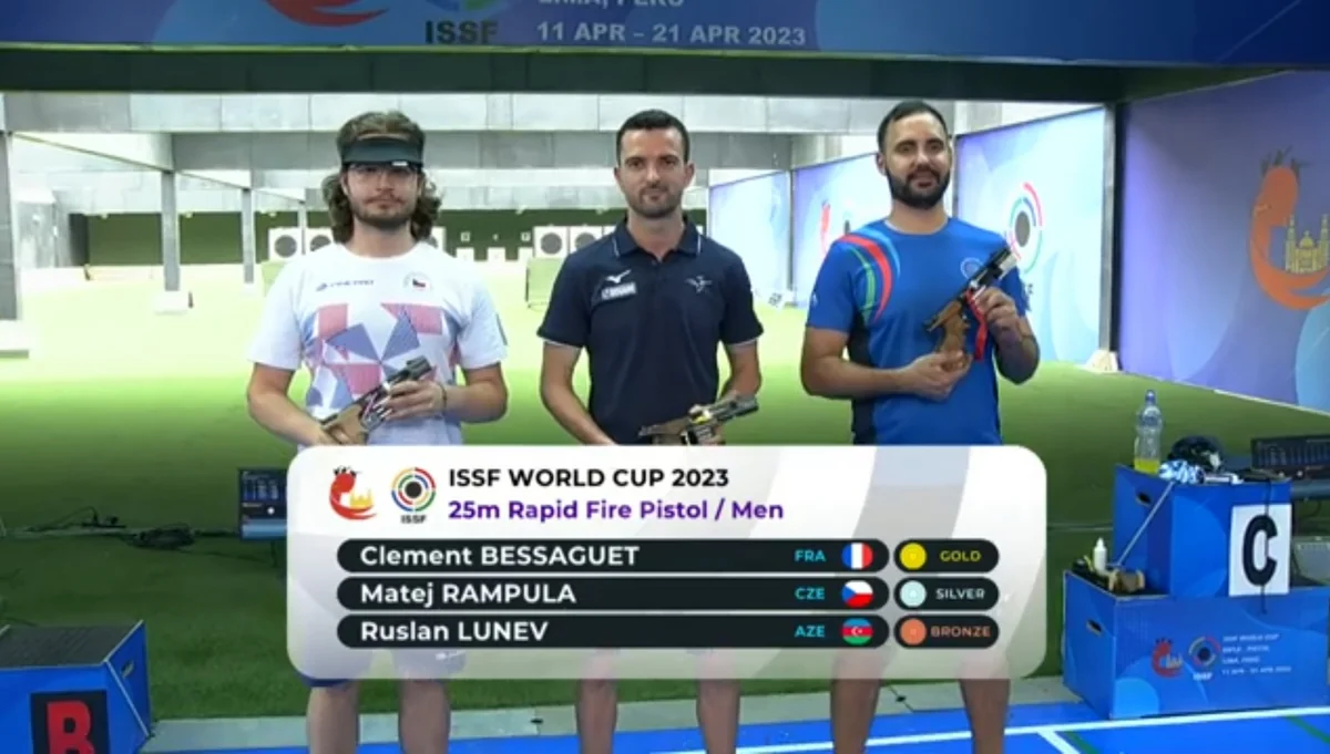 Azərbaycanın güllə atıcısı Dünya Kubokunda bürünc medal qazanıb