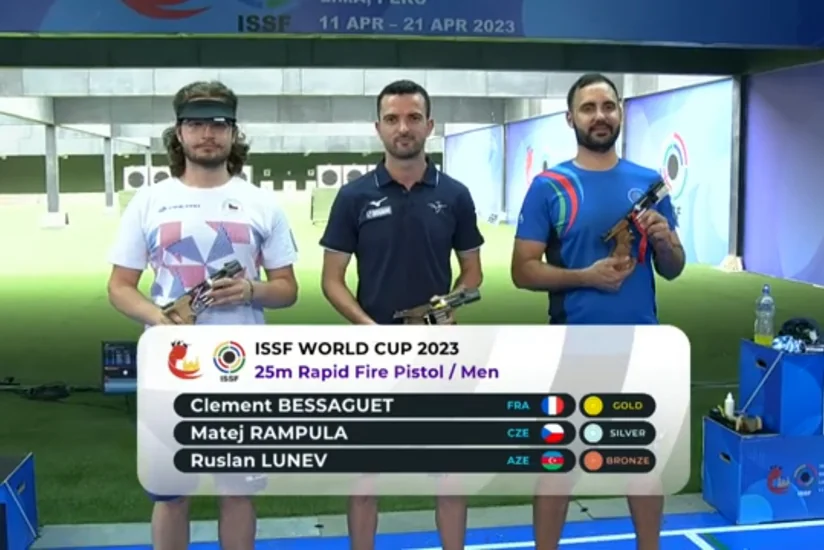 Azərbaycanın güllə atıcısı Dünya Kubokunda bürünc medal qazanıb