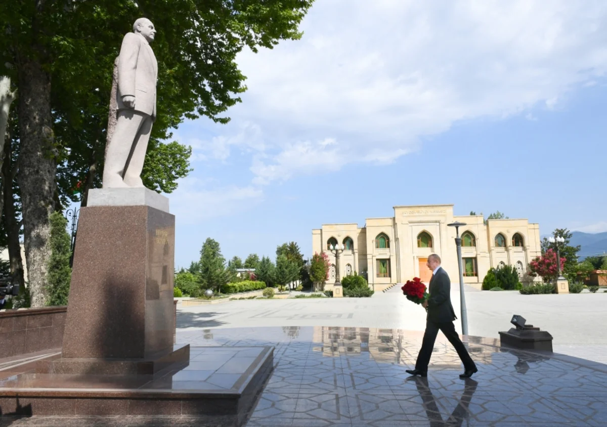 Prezident İlham Əliyev İsmayıllıya səfər edib