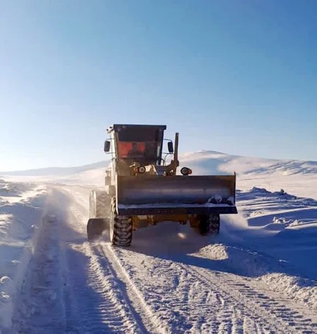 MN: Ötən ay Kəlbəcər, Laçın və Daşkəsəndə 3600 km-dək yol qar örtüyündən təmizlənib