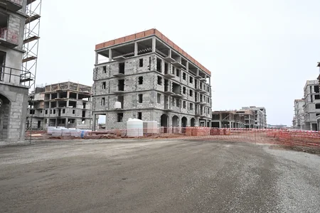 İlham Əliyev Ağdam şəhərində 2-ci yaşayış kompleksində aparılan tikinti işləri ilə tanış olub - YENİLƏNİB