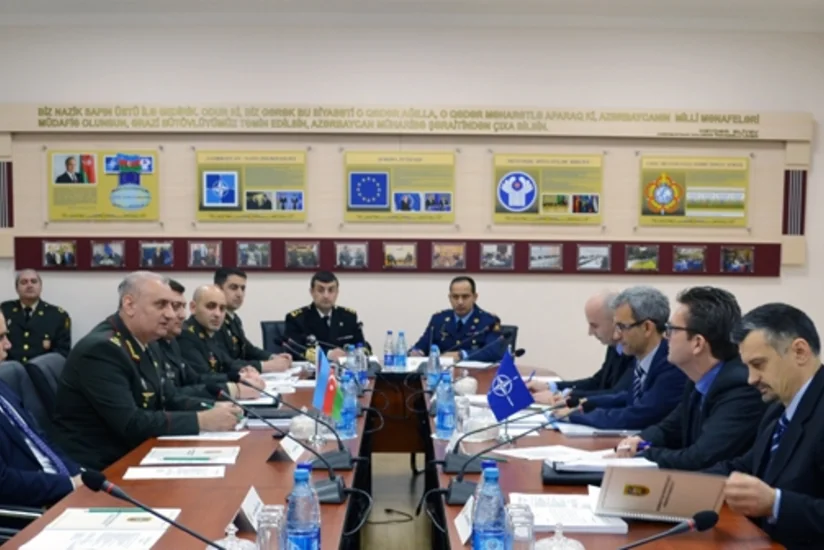 NATO-nun ekspertlər qrupu ilə işçi görüşü keçirilib