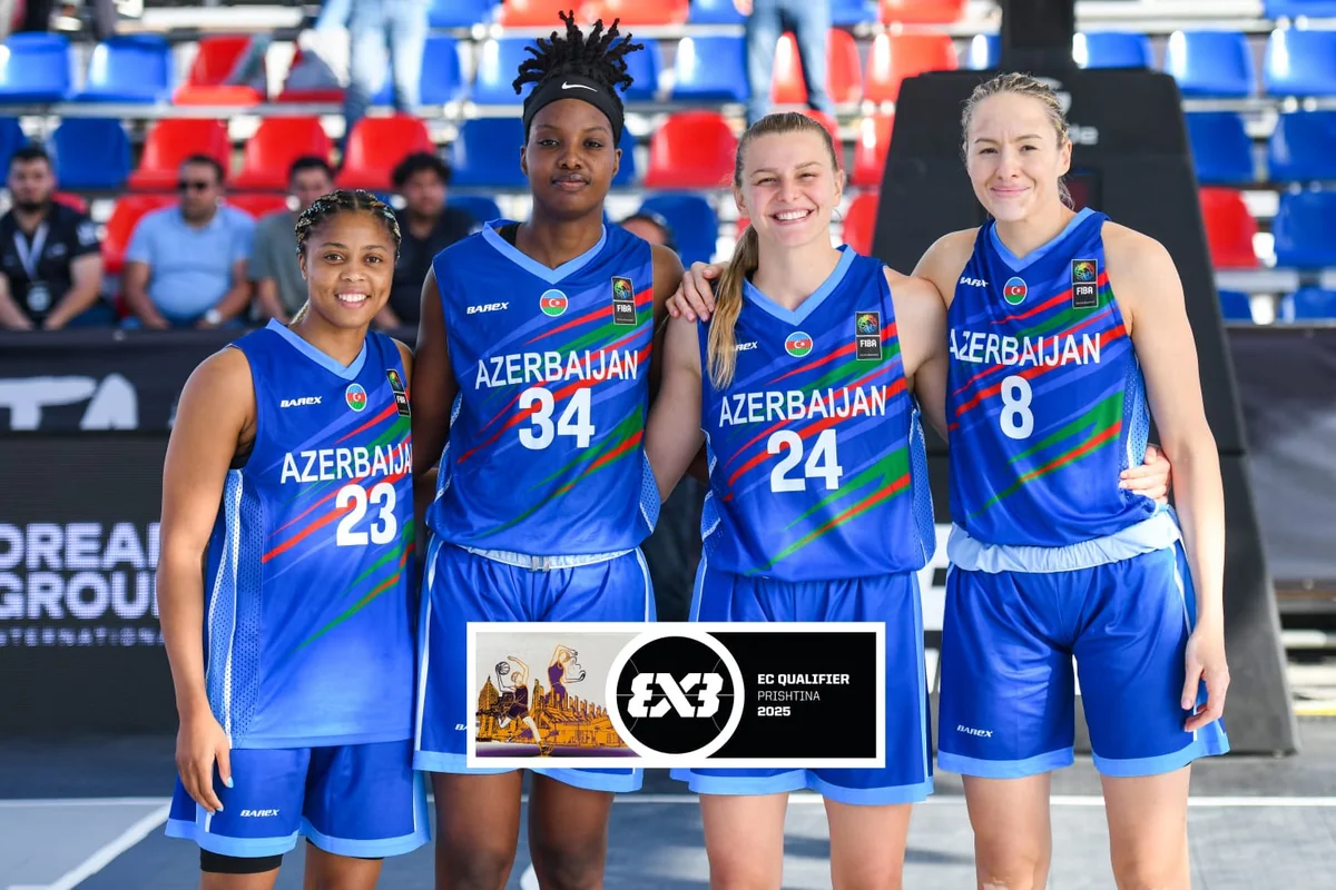 Женская сборная Азербайджана по баскетболу 3×3 вышла в финал Кубка Европы