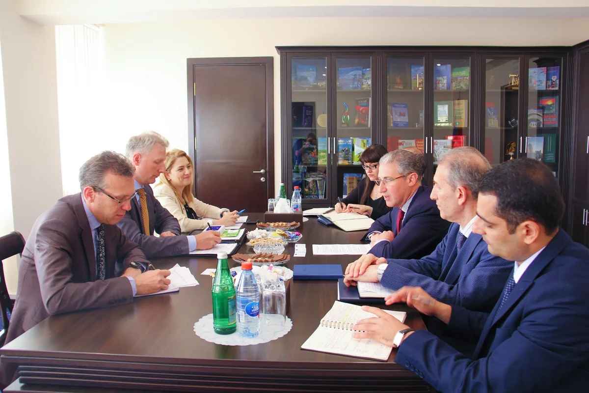 Muxtar Babayev Avropa İttifaqının Azərbaycandakı nümayəndəliyinin rəhbərini qəbul edib