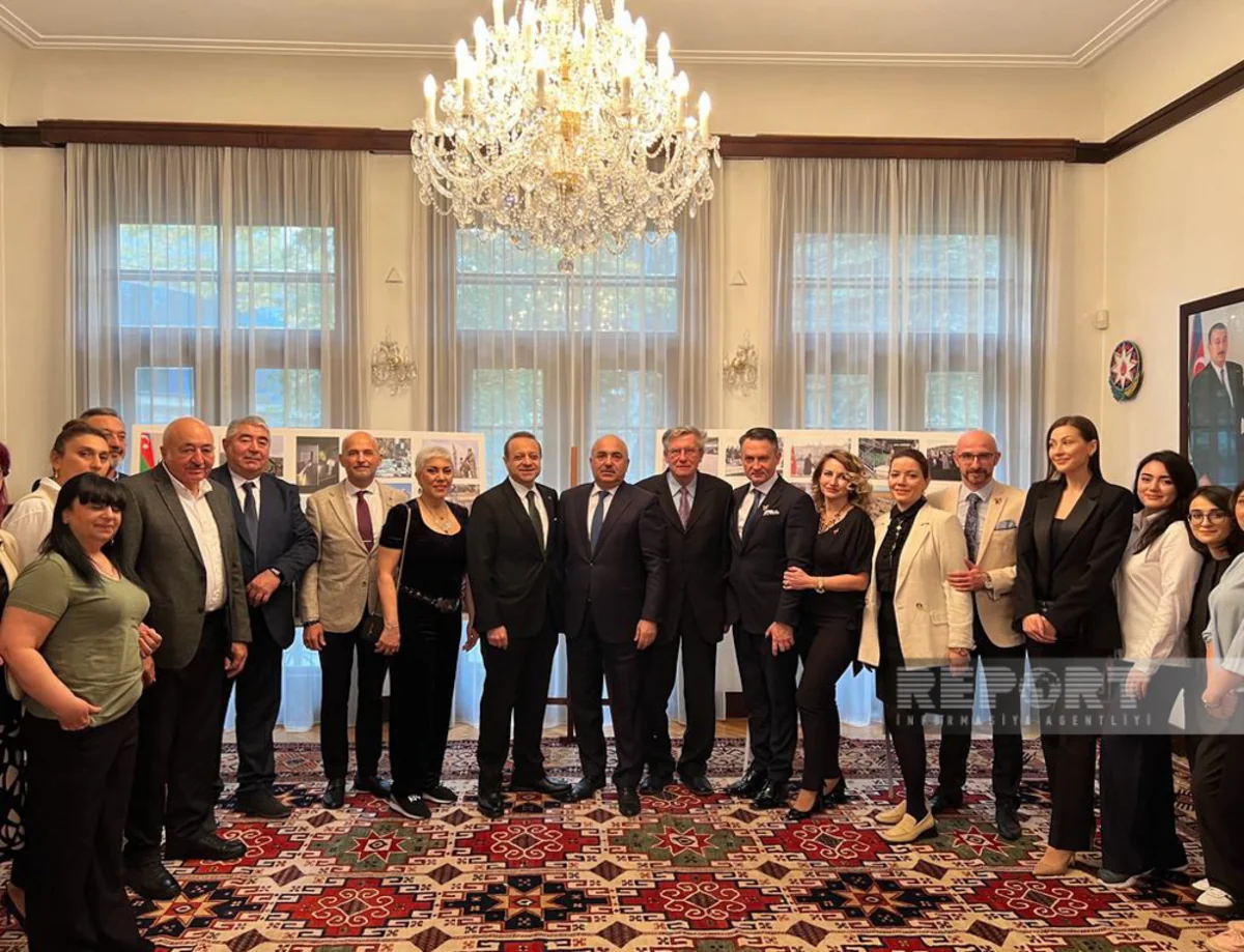 Azərbaycan və Türkiyənin Çexiyadakı səfirlikləri Zəfər Gününü Praqada birgə qeyd ediblər