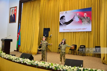 Ağstafada Ata vəsiyyəti və inamlı Zəfər mövzusunda tədbir baş tutub