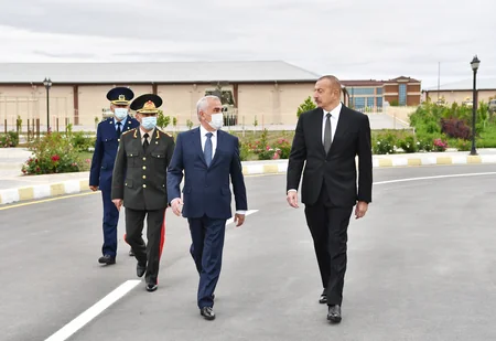 İlham Əliyev Əlahiddə Ümumqoşun Ordunun hərbi aerodromunun açılışında iştirak edib - YENİLƏNİB