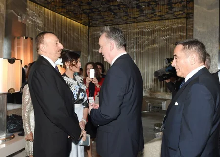 ​İlham Əliyevin adından III Qlobal Bakı Forumunun iştirakçılarına ziyafət verilib - FOTO