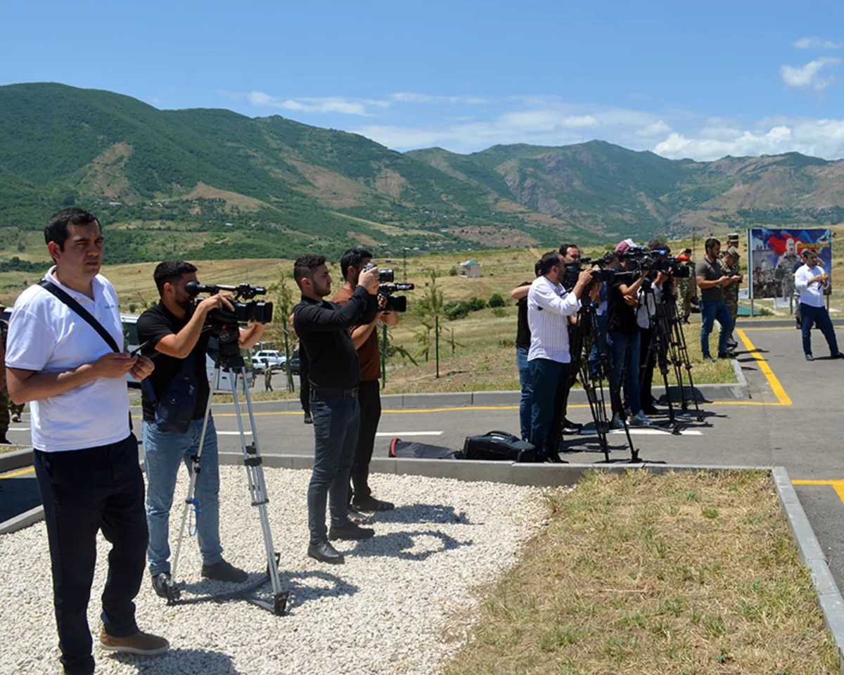 Silahlı Qüvvələr Günü münasibətilə mediaturlar təşkil edilib