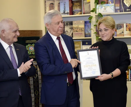 'Sherg-Gerb' printing-house gets 'Dede Gorgud' prize - PHOTO