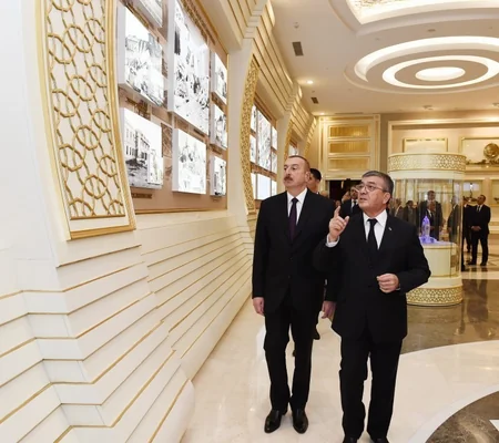 President Ilham Aliyev visits memorial complex People's memory’ in Ashgabat