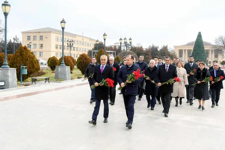 Naxçıvanda “Heydər Əliyev və Azərbaycan həmkarlar ittifaqları” mövzusunda konfrans keçirilib