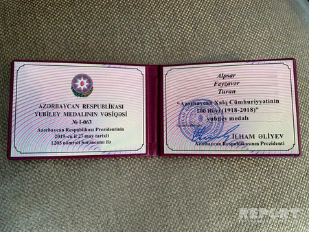 Фуад Мурадов встретился с дочкой Алибея Гусейнзаде Фейзавер Алпсар Туран