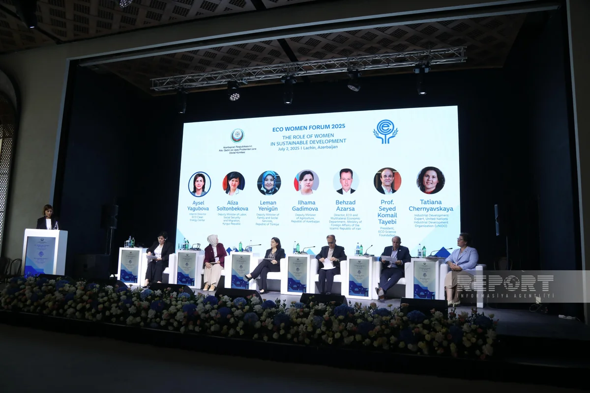 Laçında dayanıqlı inkişafda qadınların rolu mövzusunda panel sessiya keçirilib