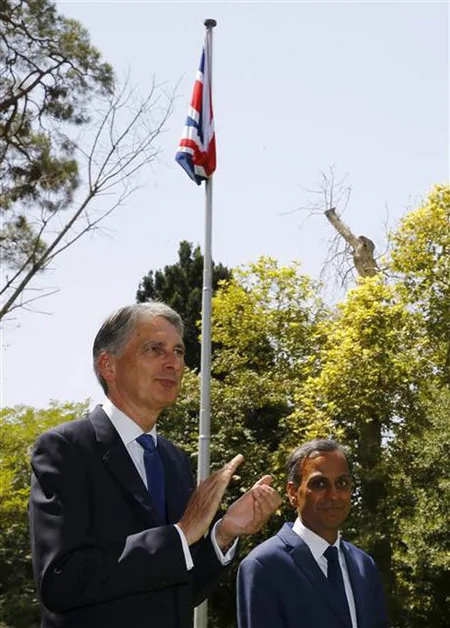 British embassy in Tehran reopens four years after closure - PHOTO