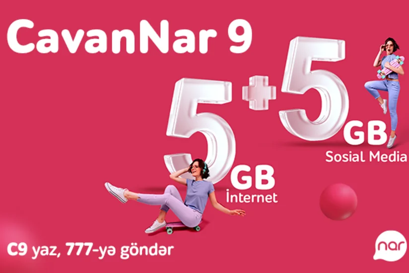 Sosial şəbəkələr üçün sərfəli mobil internet!